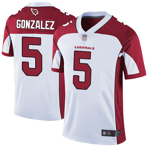 Arizona Cardinals Limited White Men Zane Gonzalez Road Jersey NFL Football #5 Vapor Untouchable->youth nfl jersey->Youth Jersey